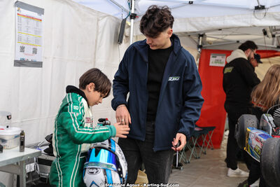 Lorenzo SUAU — 29 & 30/03/2025 : 2ème manche du Championnat du Sud au circuit d’Aigues-Vives (photos Stéphane Agnus) 2025 — karting