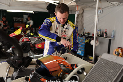 Thomas SUZANNE — 29 & 30/03/2025 : 2ème manche du Championnat du Sud au circuit d’Aigues-Vives (photos Stéphane Agnus) 2025 — karting