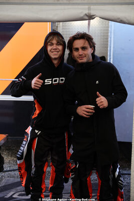 Anthony PANIS, Evan MAINIER — 29 & 30/03/2025 : 2ème manche du Championnat du Sud au circuit d’Aigues-Vives (photos Stéphane Agnus) 2025 — karting