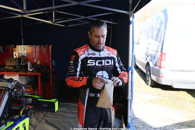 Sébastien ANDRES — 29 & 30/03/2025 : 2ème manche du Championnat du Sud au circuit d’Aigues-Vives (photos Stéphane Agnus) 2025 — karting