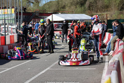 29 & 30/03/2025 : 2ème manche du Championnat du Sud au circuit d’Aigues-Vives (photos Stéphane Agnus) 2025 — karting