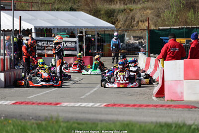29 & 30/03/2025 : 2ème manche du Championnat du Sud au circuit d’Aigues-Vives (photos Stéphane Agnus) 2025 — karting