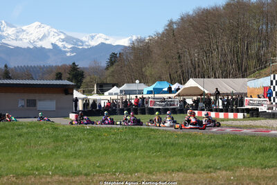 29 & 30/03/2025 : 2ème manche du Championnat du Sud au circuit d’Aigues-Vives (photos Stéphane Agnus) 2025 — karting