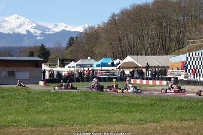 29 & 30/03/2025 : 2ème manche du Championnat du Sud au circuit d’Aigues-Vives (photos Stéphane Agnus) 2025 — karting