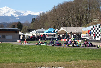 29 & 30/03/2025 : 2ème manche du Championnat du Sud au circuit d’Aigues-Vives (photos Stéphane Agnus) 2025 — karting