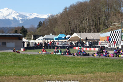 29 & 30/03/2025 : 2ème manche du Championnat du Sud au circuit d’Aigues-Vives (photos Stéphane Agnus) 2025 — karting