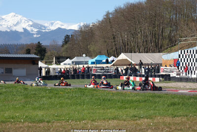 29 & 30/03/2025 : 2ème manche du Championnat du Sud au circuit d’Aigues-Vives (photos Stéphane Agnus) 2025 — karting