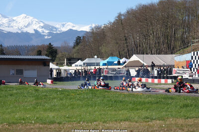 29 & 30/03/2025 : 2ème manche du Championnat du Sud au circuit d’Aigues-Vives (photos Stéphane Agnus) 2025 — karting
