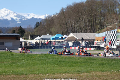 29 & 30/03/2025 : 2ème manche du Championnat du Sud au circuit d’Aigues-Vives (photos Stéphane Agnus) 2025 — karting