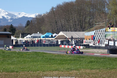 29 & 30/03/2025 : 2ème manche du Championnat du Sud au circuit d’Aigues-Vives (photos Stéphane Agnus) 2025 — karting