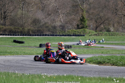 29 & 30/03/2025 : 2ème manche du Championnat du Sud au circuit d’Aigues-Vives (photos Stéphane Agnus) 2025 — karting