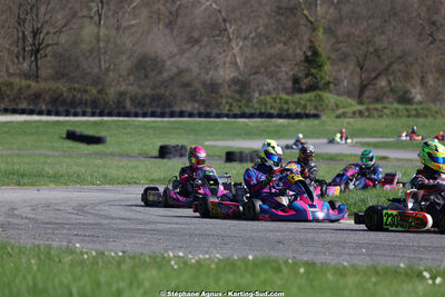 29 & 30/03/2025 : 2ème manche du Championnat du Sud au circuit d’Aigues-Vives (photos Stéphane Agnus) 2025 — karting