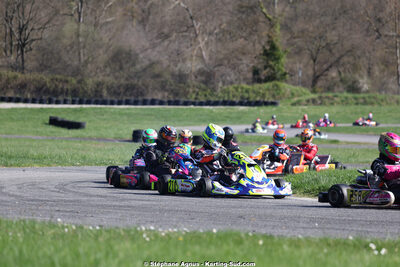 29 & 30/03/2025 : 2ème manche du Championnat du Sud au circuit d’Aigues-Vives (photos Stéphane Agnus) 2025 — karting