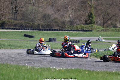 29 & 30/03/2025 : 2ème manche du Championnat du Sud au circuit d’Aigues-Vives (photos Stéphane Agnus) 2025 — karting