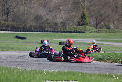 29 & 30/03/2025 : 2ème manche du Championnat du Sud au circuit d’Aigues-Vives (photos Stéphane Agnus) 2025 — karting