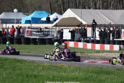 29 & 30/03/2025 : 2ème manche du Championnat du Sud au circuit d’Aigues-Vives (photos Stéphane Agnus) 2025 — karting