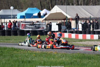 29 & 30/03/2025 : 2ème manche du Championnat du Sud au circuit d’Aigues-Vives (photos Stéphane Agnus) 2025 — karting