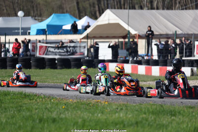 29 & 30/03/2025 : 2ème manche du Championnat du Sud au circuit d’Aigues-Vives (photos Stéphane Agnus) 2025 — karting