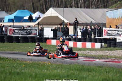 29 & 30/03/2025 : 2ème manche du Championnat du Sud au circuit d’Aigues-Vives (photos Stéphane Agnus) 2025 — karting