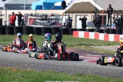 29 & 30/03/2025 : 2ème manche du Championnat du Sud au circuit d’Aigues-Vives (photos Stéphane Agnus) 2025 — karting