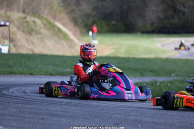 29 & 30/03/2025 : 2ème manche du Championnat du Sud au circuit d’Aigues-Vives (photos Stéphane Agnus) 2025 — karting