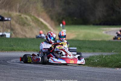 29 & 30/03/2025 : 2ème manche du Championnat du Sud au circuit d’Aigues-Vives (photos Stéphane Agnus) 2025 — karting