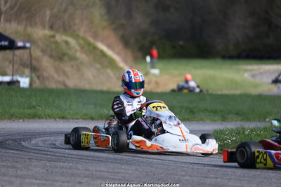 29 & 30/03/2025 : 2ème manche du Championnat du Sud au circuit d’Aigues-Vives (photos Stéphane Agnus) 2025 — karting