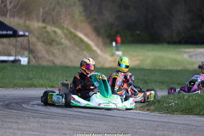 29 & 30/03/2025 : 2ème manche du Championnat du Sud au circuit d’Aigues-Vives (photos Stéphane Agnus) 2025 — karting