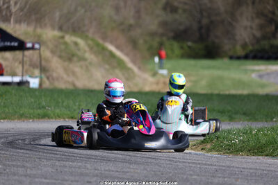 29 & 30/03/2025 : 2ème manche du Championnat du Sud au circuit d’Aigues-Vives (photos Stéphane Agnus) 2025 — karting