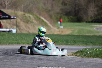 29 & 30/03/2025 : 2ème manche du Championnat du Sud au circuit d’Aigues-Vives (photos Stéphane Agnus) 2025 — karting