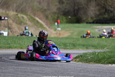 29 & 30/03/2025 : 2ème manche du Championnat du Sud au circuit d’Aigues-Vives (photos Stéphane Agnus) 2025 — karting