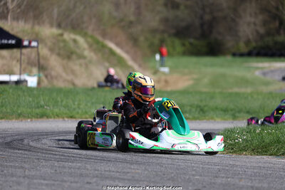 29 & 30/03/2025 : 2ème manche du Championnat du Sud au circuit d’Aigues-Vives (photos Stéphane Agnus) 2025 — karting