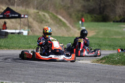 29 & 30/03/2025 : 2ème manche du Championnat du Sud au circuit d’Aigues-Vives (photos Stéphane Agnus) 2025 — karting