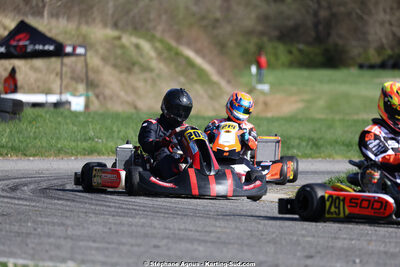 29 & 30/03/2025 : 2ème manche du Championnat du Sud au circuit d’Aigues-Vives (photos Stéphane Agnus) 2025 — karting
