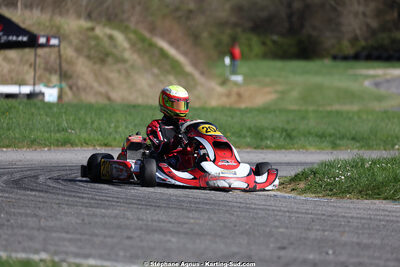 29 & 30/03/2025 : 2ème manche du Championnat du Sud au circuit d’Aigues-Vives (photos Stéphane Agnus) 2025 — karting