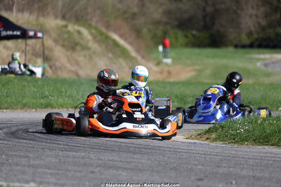 29 & 30/03/2025 : 2ème manche du Championnat du Sud au circuit d’Aigues-Vives (photos Stéphane Agnus) 2025 — karting