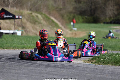 29 & 30/03/2025 : 2ème manche du Championnat du Sud au circuit d’Aigues-Vives (photos Stéphane Agnus) 2025 — karting