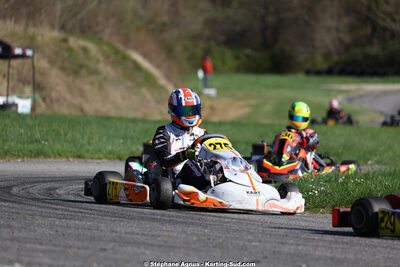 29 & 30/03/2025 : 2ème manche du Championnat du Sud au circuit d’Aigues-Vives (photos Stéphane Agnus) 2025 — karting