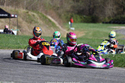 29 & 30/03/2025 : 2ème manche du Championnat du Sud au circuit d’Aigues-Vives (photos Stéphane Agnus) 2025 — karting
