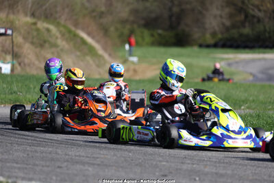 29 & 30/03/2025 : 2ème manche du Championnat du Sud au circuit d’Aigues-Vives (photos Stéphane Agnus) 2025 — karting