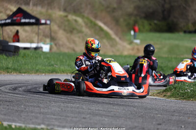 29 & 30/03/2025 : 2ème manche du Championnat du Sud au circuit d’Aigues-Vives (photos Stéphane Agnus) 2025 — karting