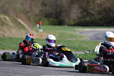 29 & 30/03/2025 : 2ème manche du Championnat du Sud au circuit d’Aigues-Vives (photos Stéphane Agnus) 2025 — karting