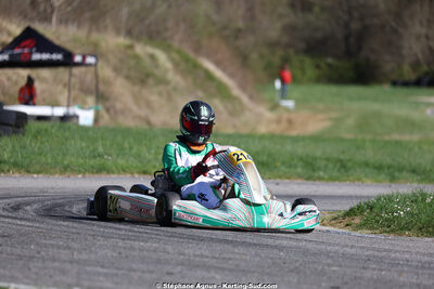 29 & 30/03/2025 : 2ème manche du Championnat du Sud au circuit d’Aigues-Vives (photos Stéphane Agnus) 2025 — karting