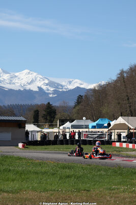 29 & 30/03/2025 : 2ème manche du Championnat du Sud au circuit d’Aigues-Vives (photos Stéphane Agnus) 2025 — karting
