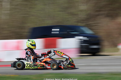 29 & 30/03/2025 : 2ème manche du Championnat du Sud au circuit d’Aigues-Vives (photos Stéphane Agnus) 2025 — karting