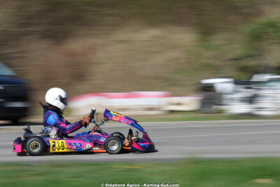29 & 30/03/2025 : 2ème manche du Championnat du Sud au circuit d’Aigues-Vives (photos Stéphane Agnus) 2025 — karting