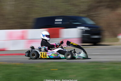 29 & 30/03/2025 : 2ème manche du Championnat du Sud au circuit d’Aigues-Vives (photos Stéphane Agnus) 2025 — karting