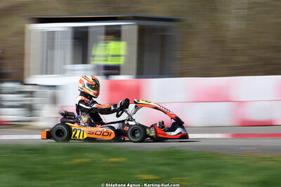 29 & 30/03/2025 : 2ème manche du Championnat du Sud au circuit d’Aigues-Vives (photos Stéphane Agnus) 2025 — karting
