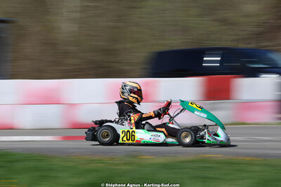 29 & 30/03/2025 : 2ème manche du Championnat du Sud au circuit d’Aigues-Vives (photos Stéphane Agnus) 2025 — karting
