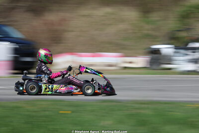 29 & 30/03/2025 : 2ème manche du Championnat du Sud au circuit d’Aigues-Vives (photos Stéphane Agnus) 2025 — karting